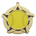 Super Star Medal - Softball - 2-1/4" Diameter